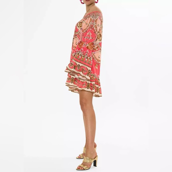 NWOT Camilla Shell Games A Line Frill Dress MSRP $749 - Picture 3 of 5